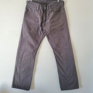 Gray 514 Levi's Jeans